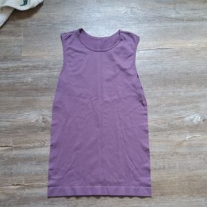 Purple Sleeveless Women's Top ZYIA PARALLEL TANK
